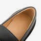 Black Calfskin Platform Buckle Loafers Women