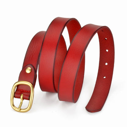Natural Calfskin Waist Belts