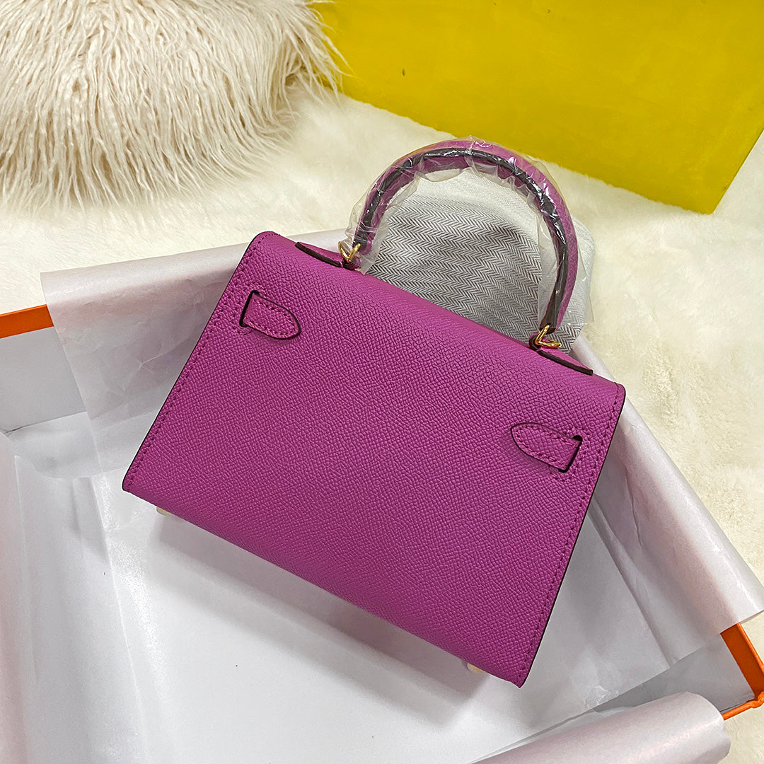 Real Calfskin Fashion Mini Handbag