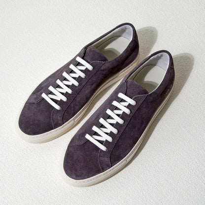 Dark Grey Basic Style Flat Sneakers