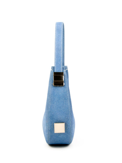 Denim Crescent Handbags