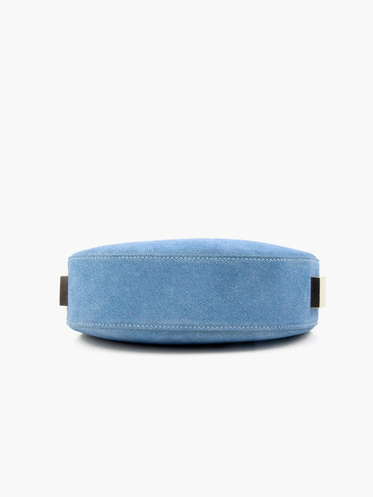 Denim Crescent Handbags
