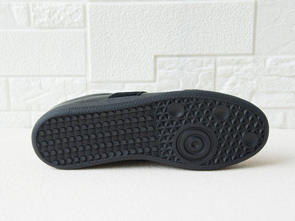 Handmade Black Minimalist Trainers Plus Size