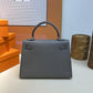 Genuine Leather Classic Handbag 25CM