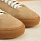 Natural Cow Suede Casual Sneakers For Women
