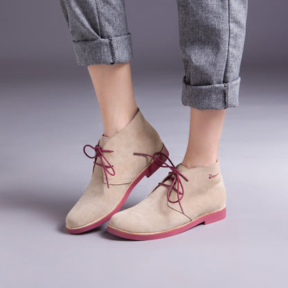 Donna-in Casual Suede Desert Women