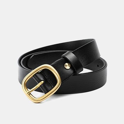 Natural Calfskin Waist Belts