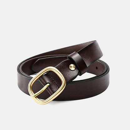 Natural Calfskin Waist Belts