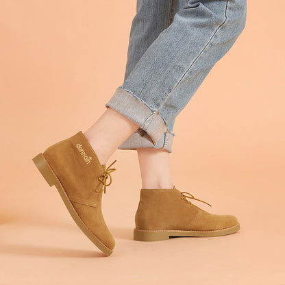 Donna-in Genuine Leather Classic Women Martin Boots