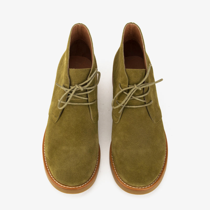 Cow Suede Casual Desert Ankle Boots