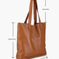 Plus Size Natural Calfskin Classic Tote Bag